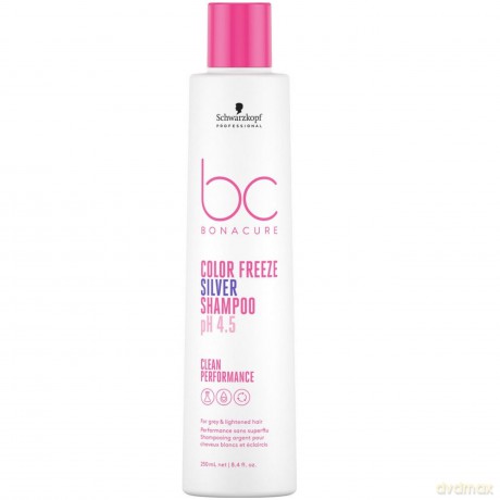 Schwarzkopf Szampon BC Color Freeze Silver Shampoo 250