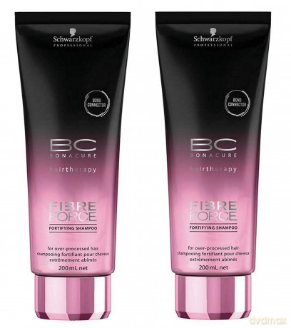 Schwarzkopf Szampon do bardzo zniszczonych włosów Fibre Force Shampoo 200 ml