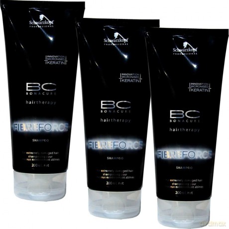 Schwarzkopf Szampon do bardzo zniszczonych włosów Fibre Force Shampoo 200 ml