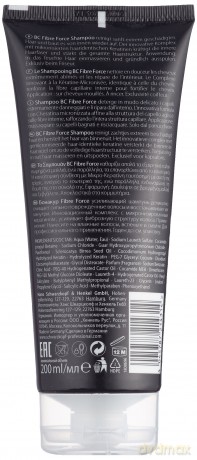 Schwarzkopf Szampon do bardzo zniszczonych włosów Fibre Force Shampoo 200 ml