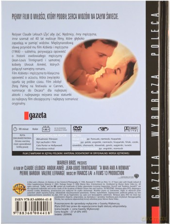 Kobieta i mężczyzna (Kolekcja Gazety Wyborczej 4) [DVD]