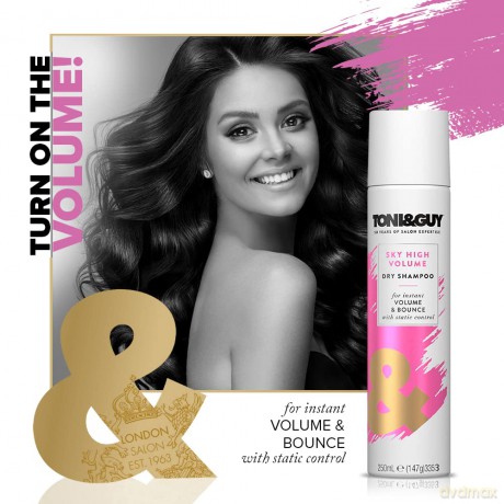 Toni&Guy Szampon Glamour Volume Dry Shampoo 250 ml