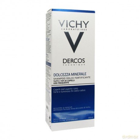 Vichy Delikatnie regenerujący Szampon do częstego mycia włosów Dercos 20