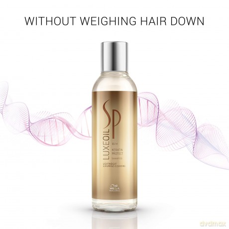 Wella Professional Luksusowy Szampon do zniszczonych włosów LuxeOil 200 ml