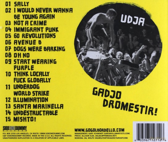 Gogol Bordello: Gypsy Punks (digipack) [CD]
