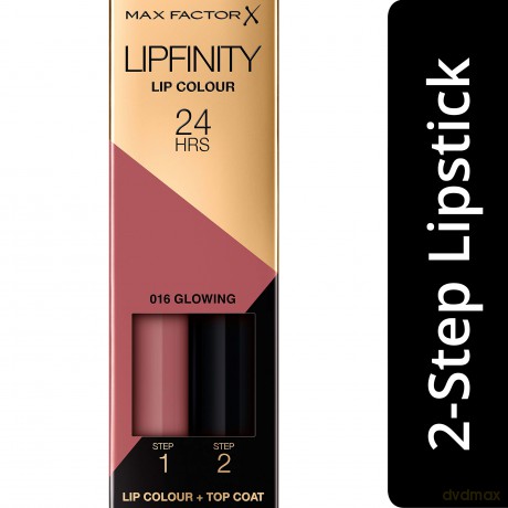Max Factor Szminka Lipfinity 2,3 + 1,9 ml 016 Glowing