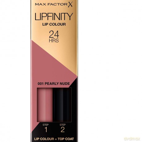 Max Factor Szminka Lipfinity 2,3 + 1,9 ml 001 Pearly Nude