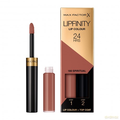 Max Factor Szminka Lipfinity 2,3 + 1,9 ml 180 Spiritual