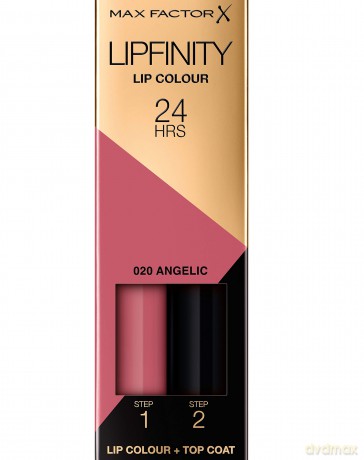 Max Factor Szminka Lipfinity 2,3 + 1,9 ml 020 Angelic