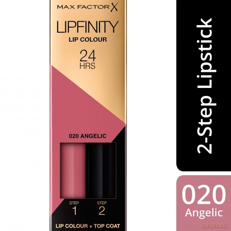 Max Factor Szminka Lipfinity 2,3 + 1,9 ml 020 Angelic