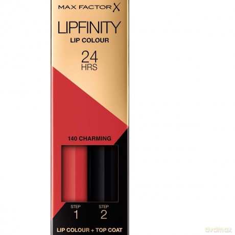 Max Factor Szminka Lipfinity 2,3 + 1,9 ml 140 Charming