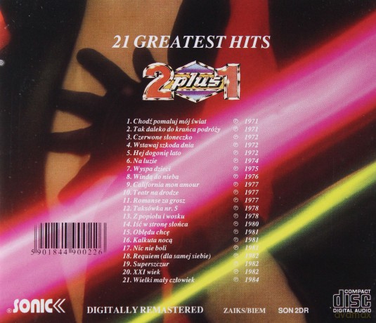 2 Plus 1: 21 Greatest Hits [CD]