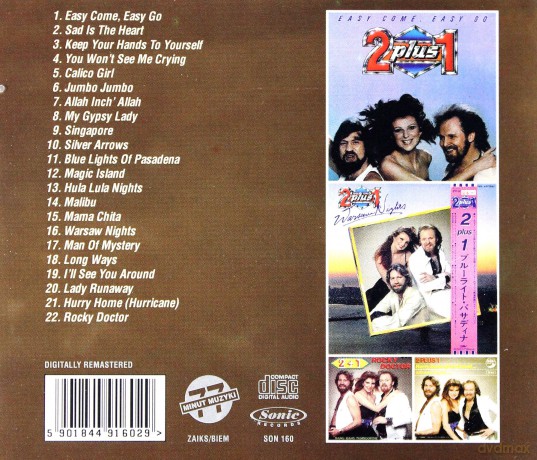 2 Plus 1: Easy Come , Easy Go  [CD]