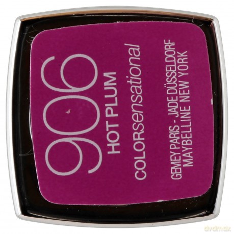 Maybelline Zmiękczająca Szminka Color Sensational 4 ml 906 Hot Plum