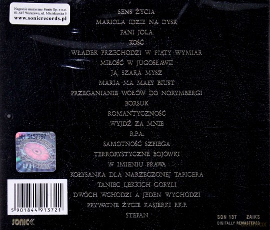 Bielizna: Utwory Wybrane 1987-1997 [CD]