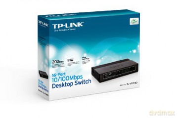 TP-Link TL-SF1016D Desktop Switch (16x 10/100MBit/s RJ45)