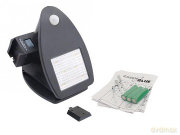 GreenBlue GB921 Solarna Lampa ścienna z czujnikiem ruchu