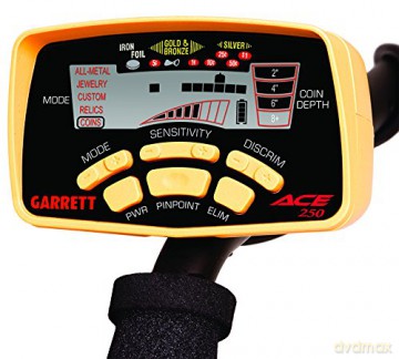 Garette Ace 250 Detektor metali