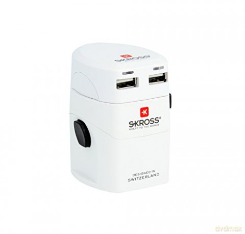 SKROSS Adapter World Travel z USB