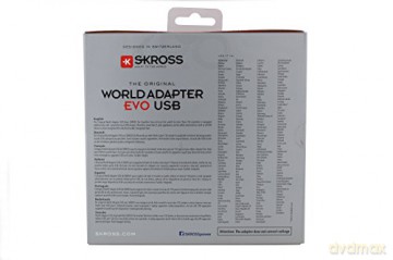 SKROSS Adapter World Travel z USB