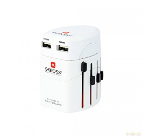 SKROSS Adapter World Travel z USB