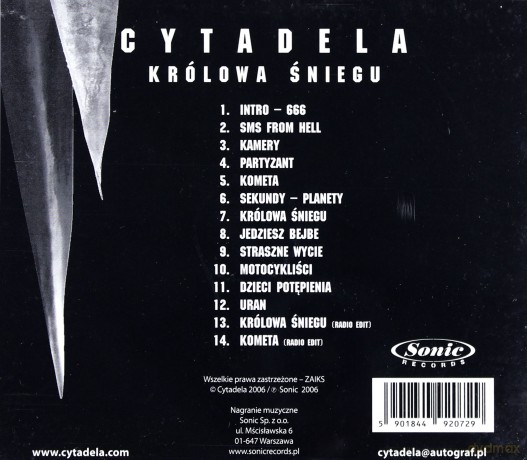 Cytadela: Królowa Śniegu [CD]