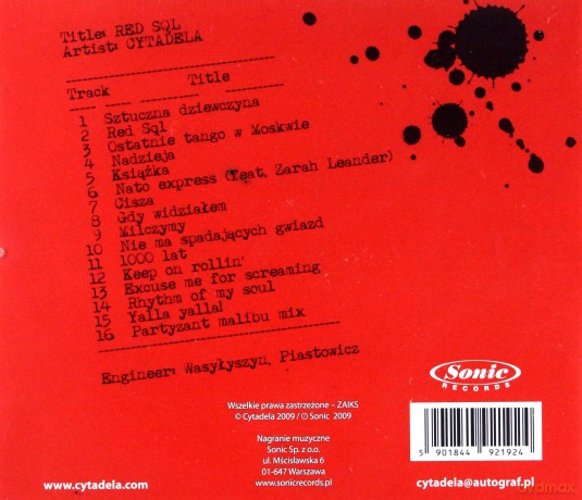 Cytadela: Red Sql [CD]
