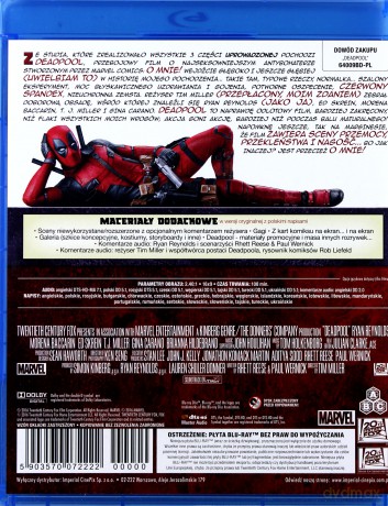Deadpool [Blu-Ray]