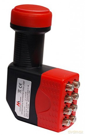 Maclean MCTV-630 OCTO LNB, 0,1dB, SKY 3D, FULL HD