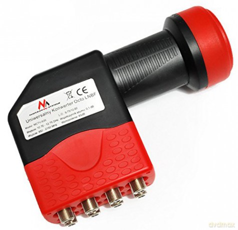 Maclean MCTV-630 OCTO LNB, 0,1dB, SKY 3D, FULL HD
