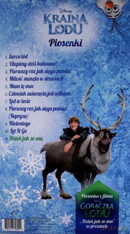 Frozen soundtrack (Kraina Lodu)+słuchawki [CD]