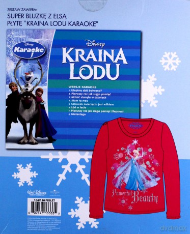 Frozen soundtrack (Kraina Lodu) karaoke BOX 104/110 FIOLET [CD]