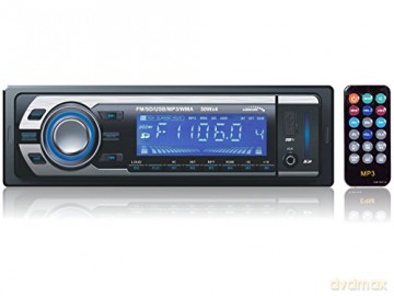 Audiocore AC9300B Radio samochodowe KFZ USB 16GB MMC SD MP3 WMA RDS wyświetlacz LCD 4 x 50W