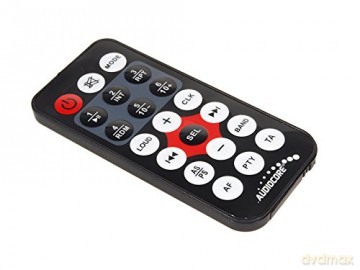 Audiocore AC9600W Radio samochodowe z ekranem dotykowym, Bluetooth, USB, MP3, SD 4x25W