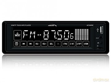 Audiocore AC9600W Radio samochodowe z ekranem dotykowym, Bluetooth, USB, MP3, SD 4x25W