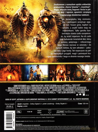 Bogowie Egiptu (booklet) [DVD]