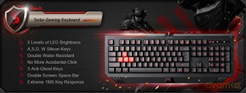 A4 Tech B120 Klawiatura Bloody Tastatur
