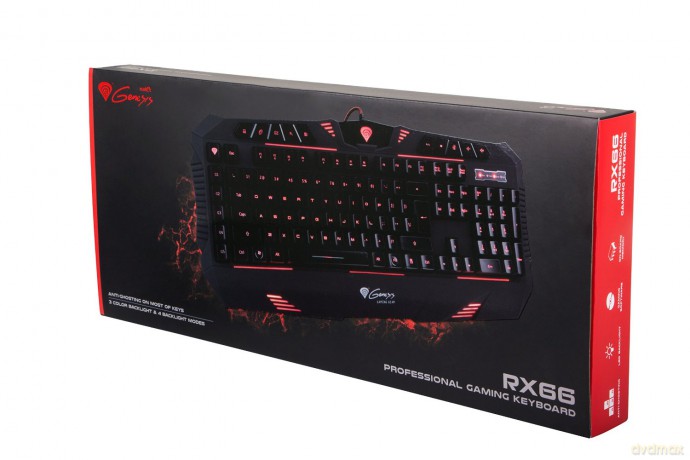 Natec Genesis Gaming Rx66 Klawiatura