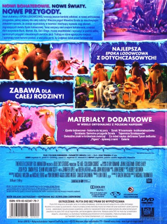 Epoka lodowcowa 5: Mocne uderzenie [DVD]