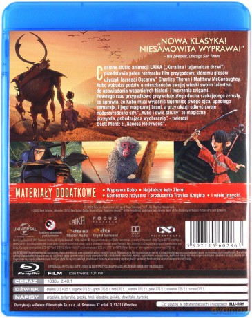 Kubo i Dwie Struny [Blu-Ray]