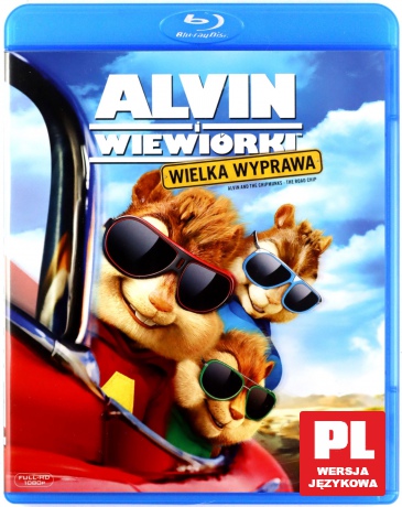 Alvin i wiewiórki: Wielka wyprawa [Blu-Ray]