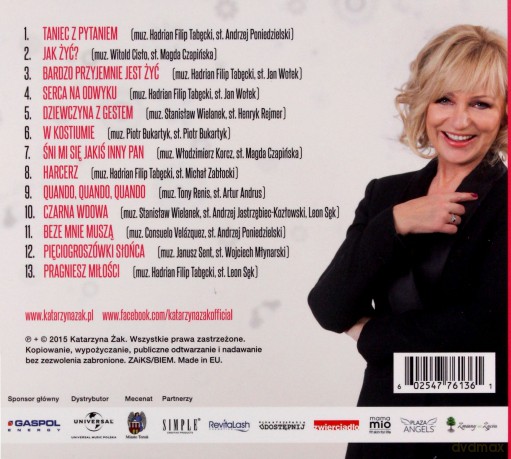 Katarzyna Żak: Bardzo Przyjemnie Jest Żyć [CD]