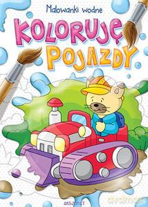 Koloruję pojazdy. Malowanki wodne [KSIĄŻKA]