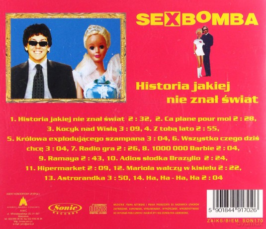 Sexbomba: Historia Jakiej Nie Znał Świat [CD]