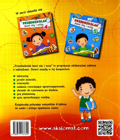 Przedszkolak bawi się i uczy od 4 lat [KSIĄŻKA]