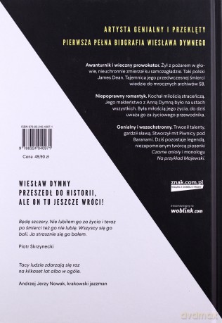 Dymny. Życie z diabłami i aniołami - Monika Wąs (twarda) [KSIĄŻKA]