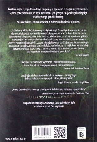 Kraina czarodzieja. Czarodzieje (Tom 3) - Lev Grossman [KSIĄŻKA]