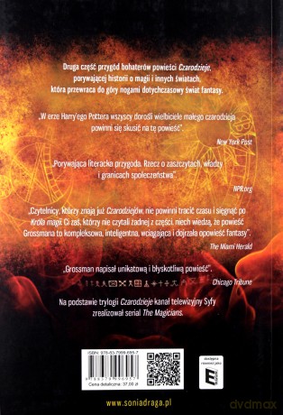 Król magii. Czarodzieje (Tom 2) - Lev Grossman [KSIĄŻKA]