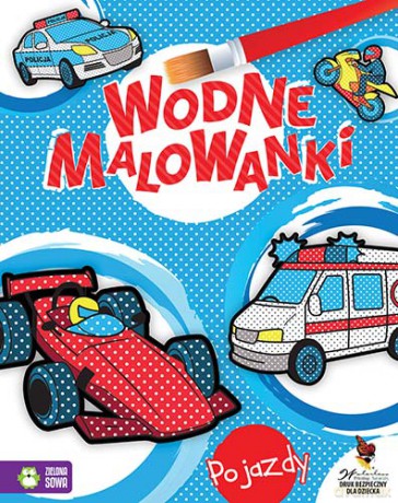 Pojazdy. Wodne malowanki [KSIĄŻKA]