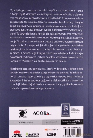 Porąb i spal. Wszystko co mężczyzna powinien wiedzieć o drewnie - Lars Mytting [KSIĄŻKA]